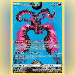 Galarian Moltres SWSH284 Promo Pokémon Card - Mint Condition 🔥